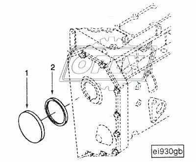EI9000 Механический тахометр, привод 1